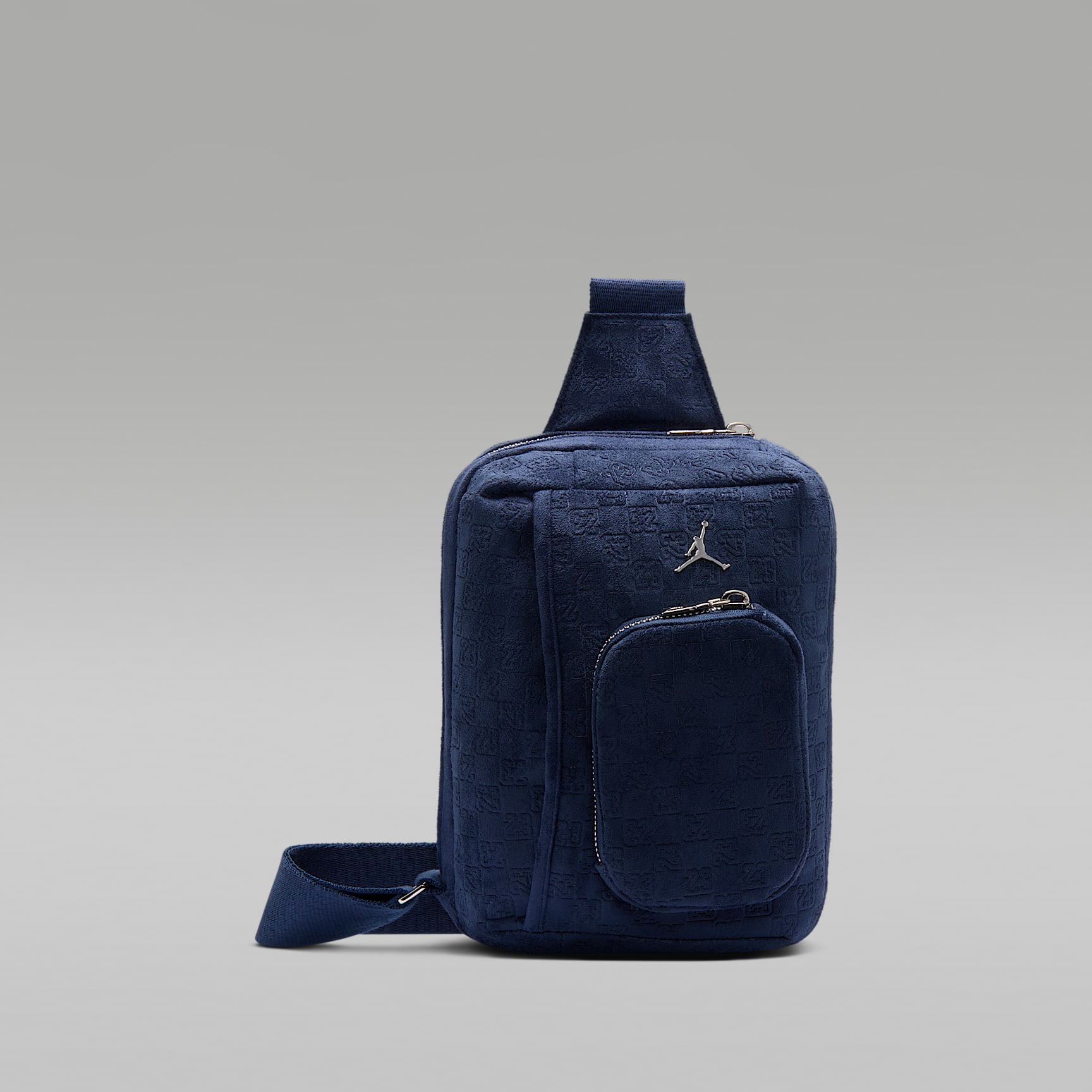 Jordan Suede Monogram Sling Bag (3L). Nike HU